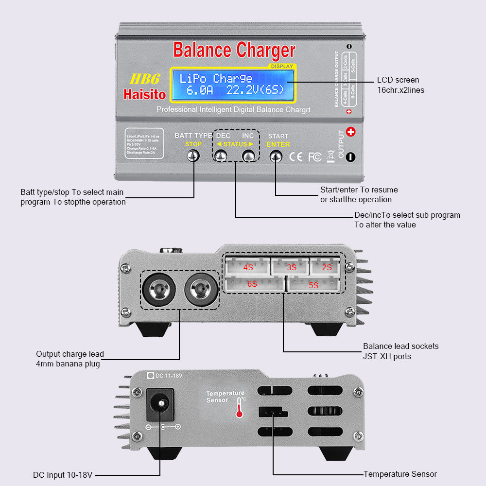 lipo battery charger rc car balance